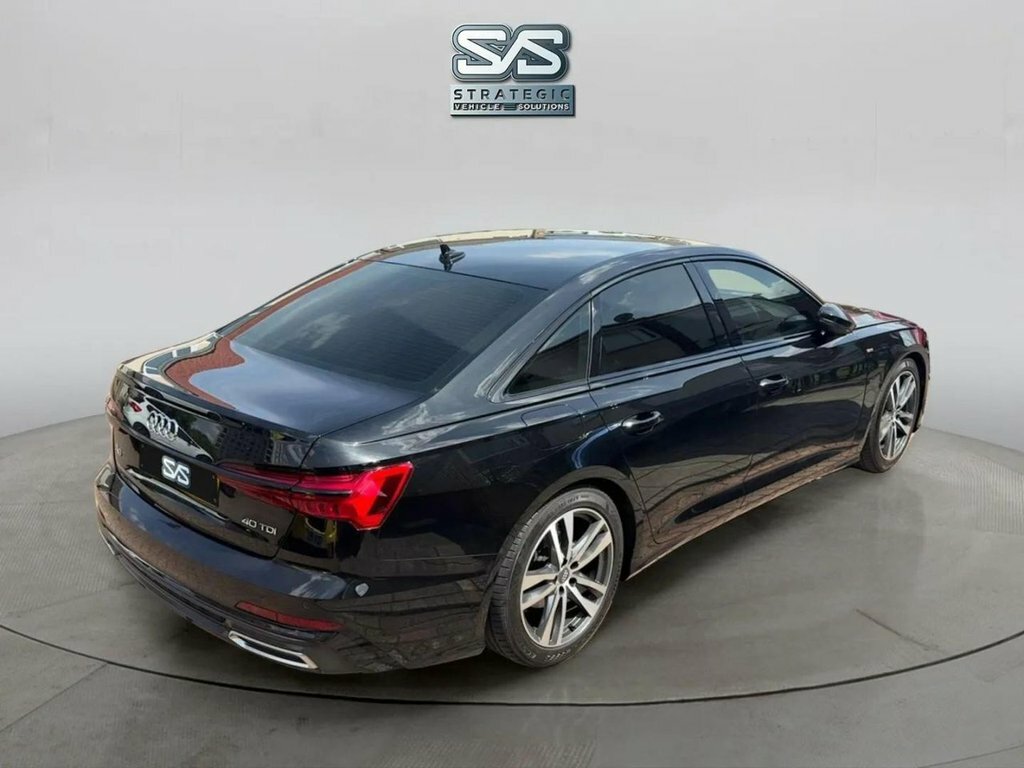 Audi A6 Saloon 2L S Line Black #4