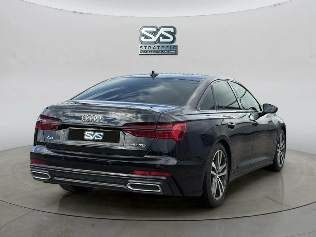 Audi A6 Saloon 2L S Line Black #4