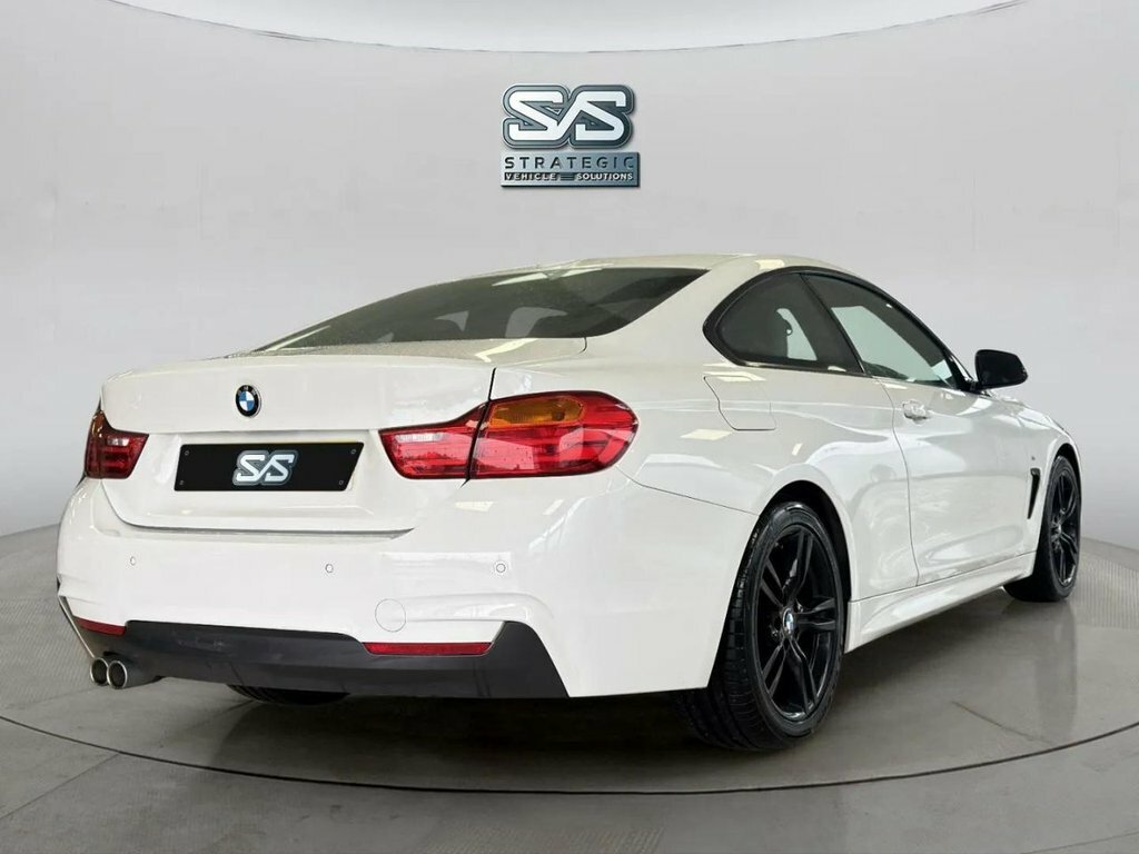 BMW 4 Series Gran Coupe 2L M Sport White #3