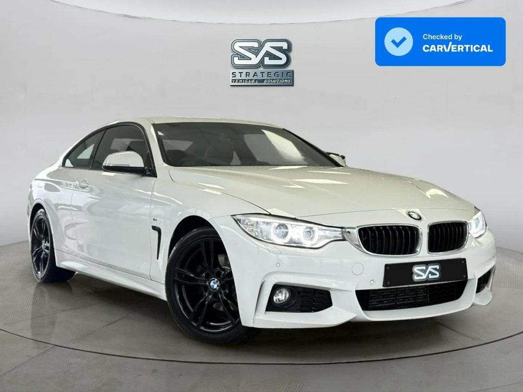 BMW 4 Series Gran Coupe 2L M Sport White