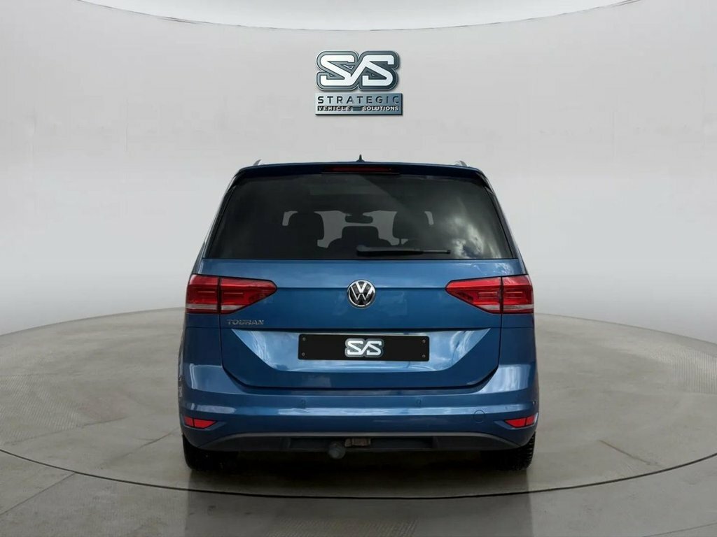 Volkswagen Touran Se Family Tdi Blue #5