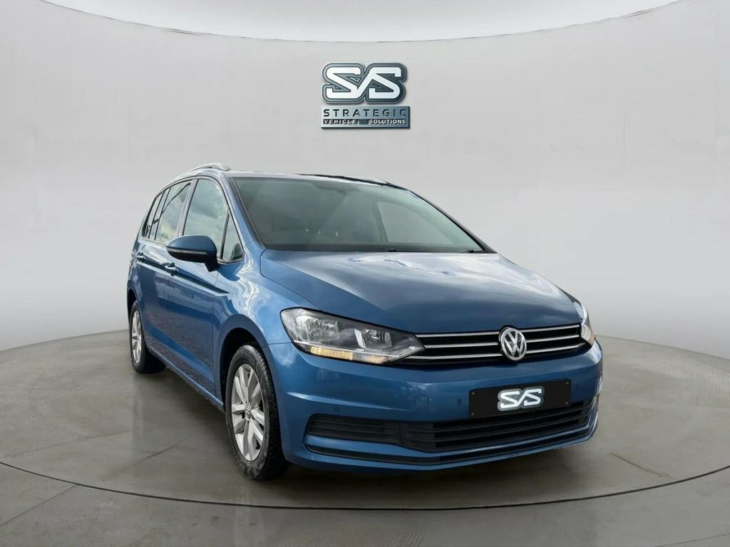 Volkswagen Touran Se Family Tdi Blue #2