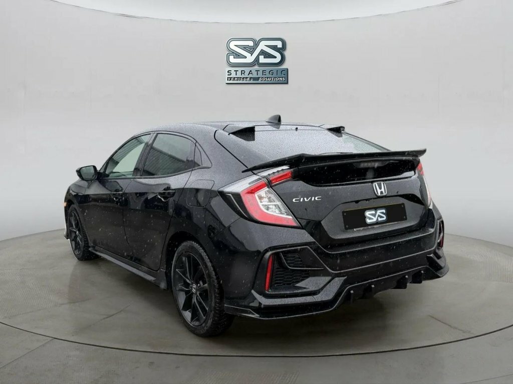 Honda Civic 1L Ex Sport Line Black #6
