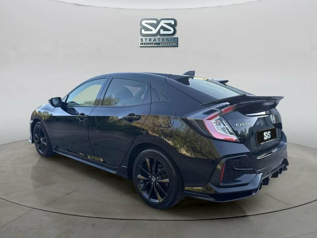 Honda Civic 1L Ex Sport Line Black #4