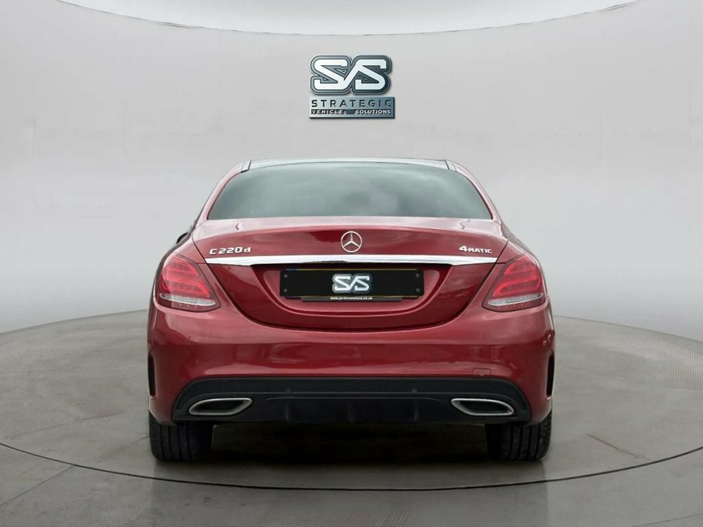 Mercedes-Benz C Class 2.1L Amg Line EJ67OFM Red #5