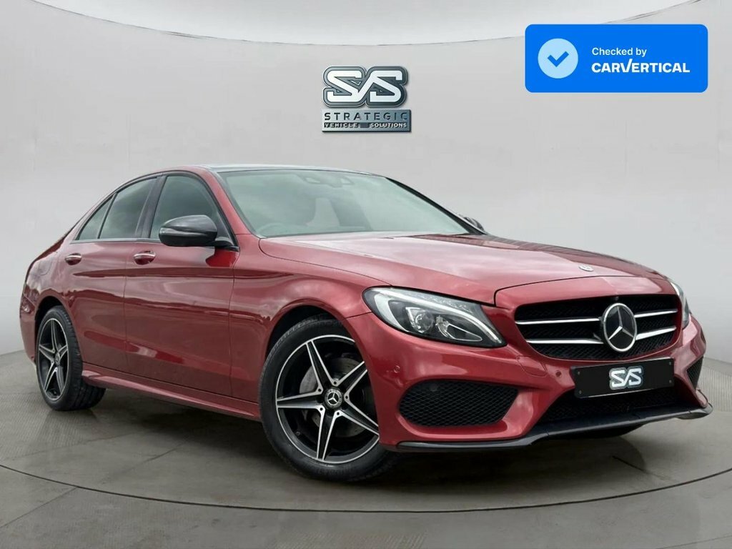 Mercedes-Benz C Class 2.1L Amg Line Red