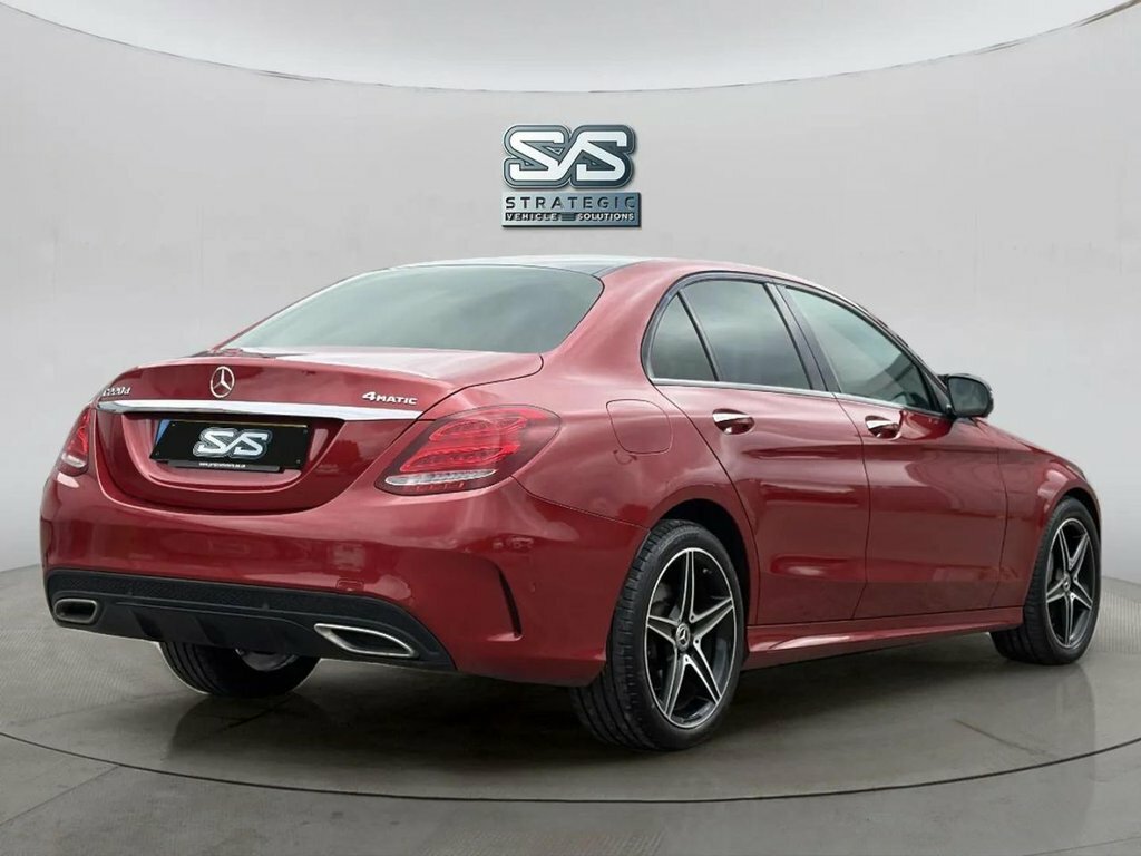 Mercedes-Benz C Class 2.1L Amg Line EJ67OFM Red #4