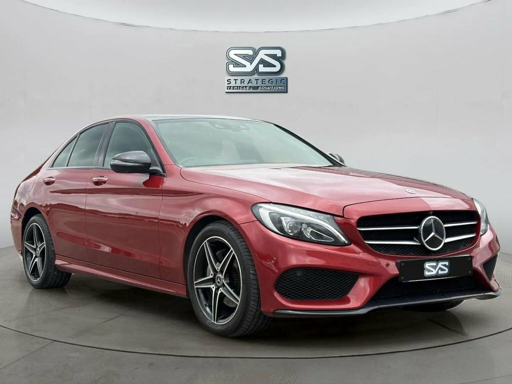 Mercedes-Benz C Class 2.1L Amg Line EJ67OFM Red #2
