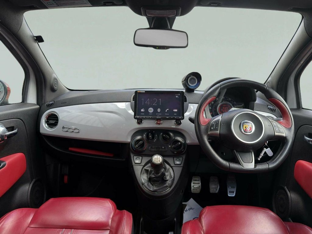 Abarth 500 Hatchback 1.4 White #13