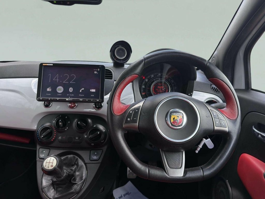 Abarth 500 Hatchback 1.4 White #17