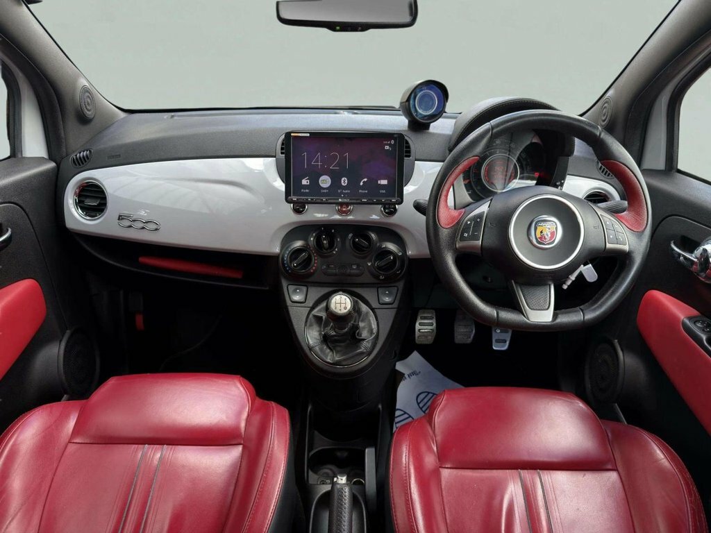 Abarth 500 Hatchback 1.4 White #14
