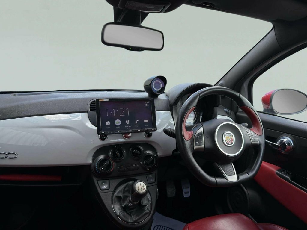 Abarth 500 Hatchback 1.4 White #16