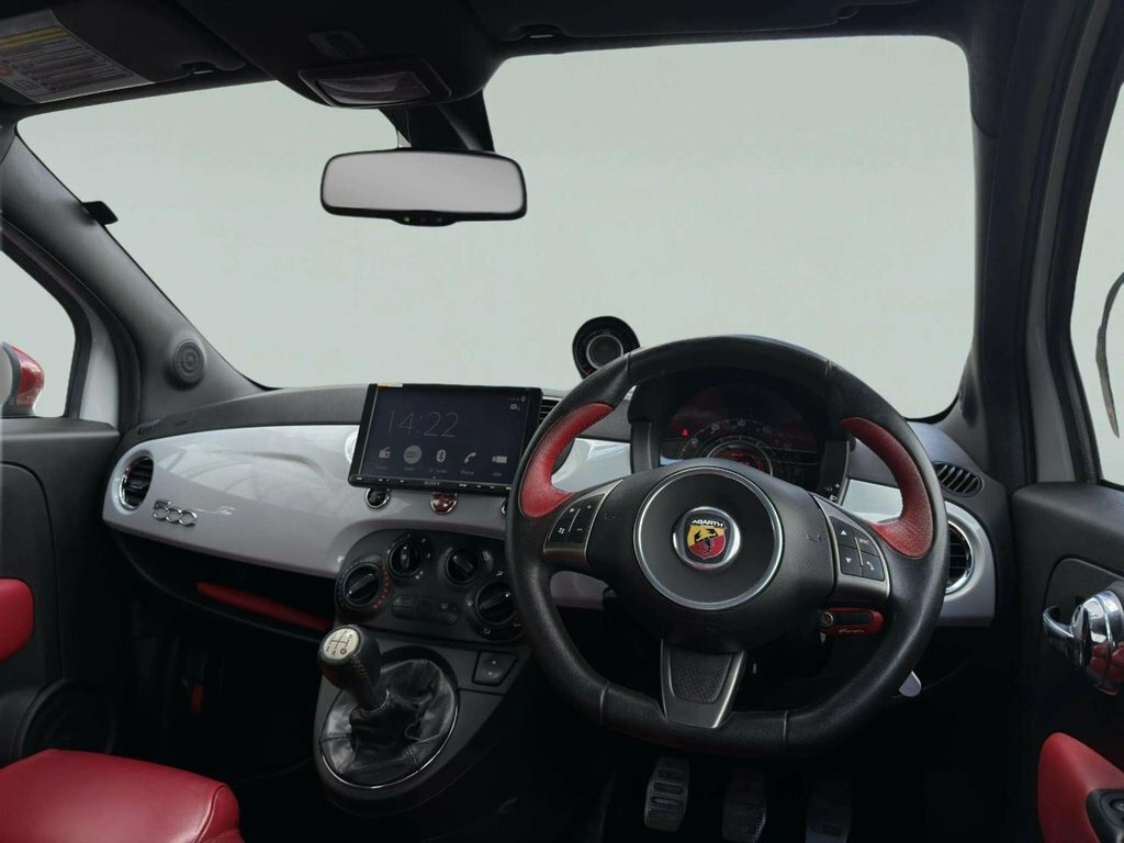 Abarth 500 Hatchback 1.4 White #19