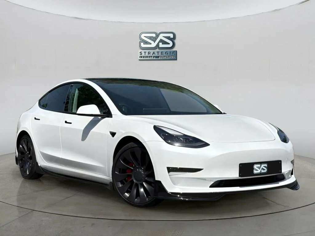 Tesla Model 3 All Models White