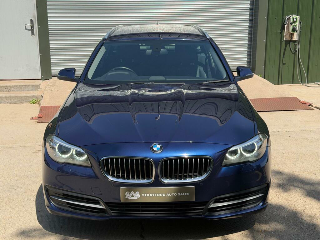BMW 5 Series Se Blue #5
