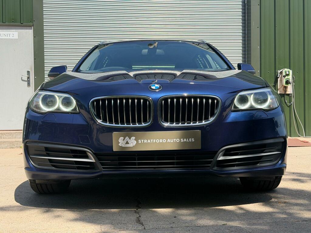BMW 5 Series Se Blue #6