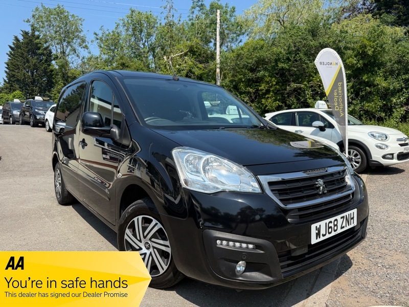 Peugeot Partner Blue Hdi Professional L1 Black