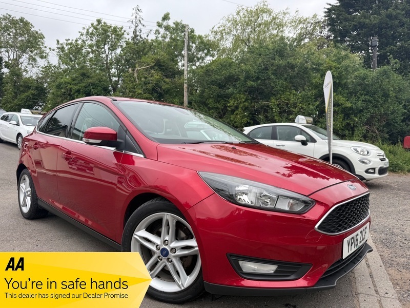 Ford Focus Zetec Tdci Red