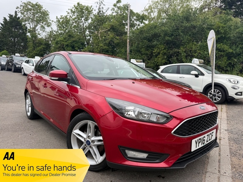 Ford Focus Zetec Tdci YP16ZCF Red #2