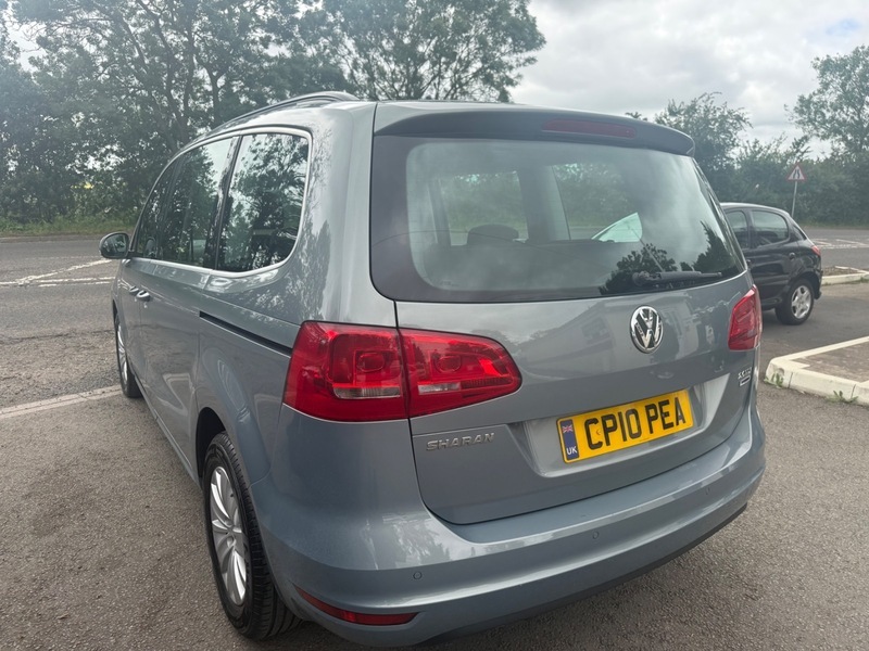 Volkswagen Sharan Mpv Blue #9