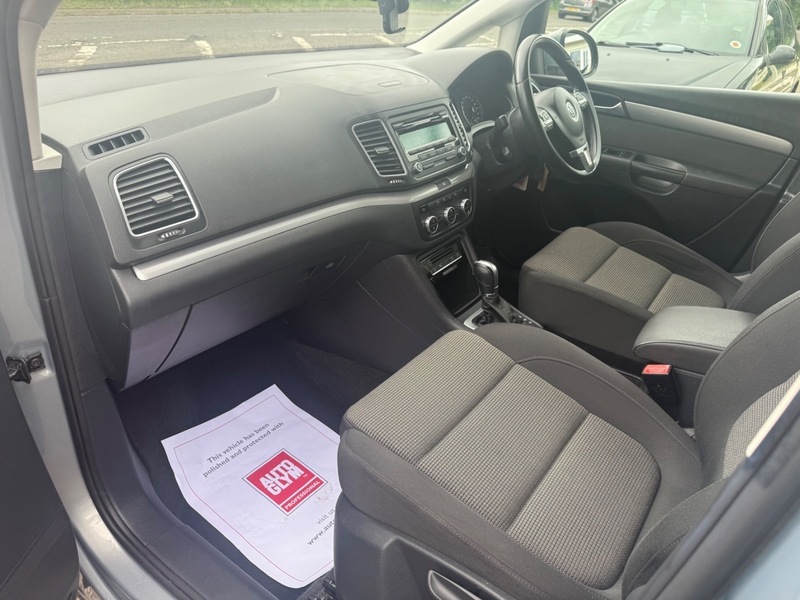 Volkswagen Sharan Mpv Blue #10
