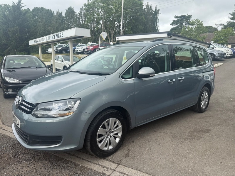 Volkswagen Sharan Mpv Blue #19