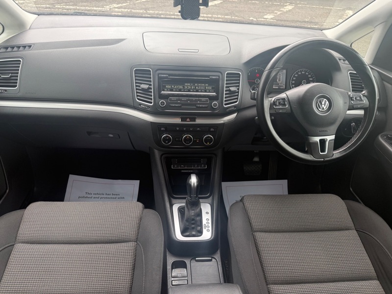 Volkswagen Sharan Mpv Blue #12