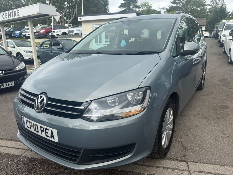Volkswagen Sharan Mpv Blue #15