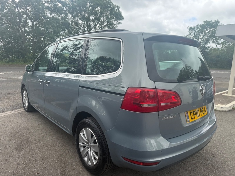 Volkswagen Sharan Mpv Blue #11