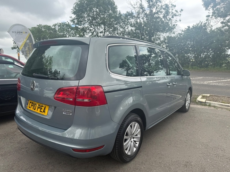 Volkswagen Sharan Mpv Blue #8
