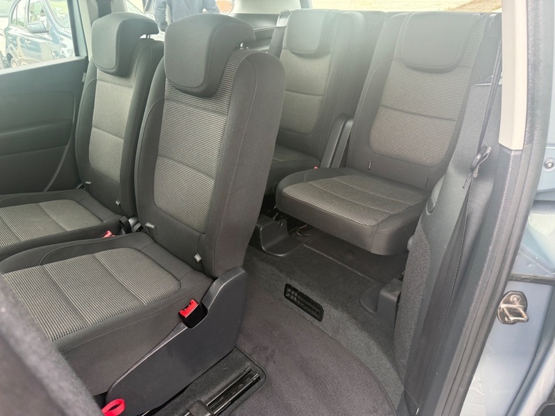 Volkswagen Sharan Mpv Blue #14