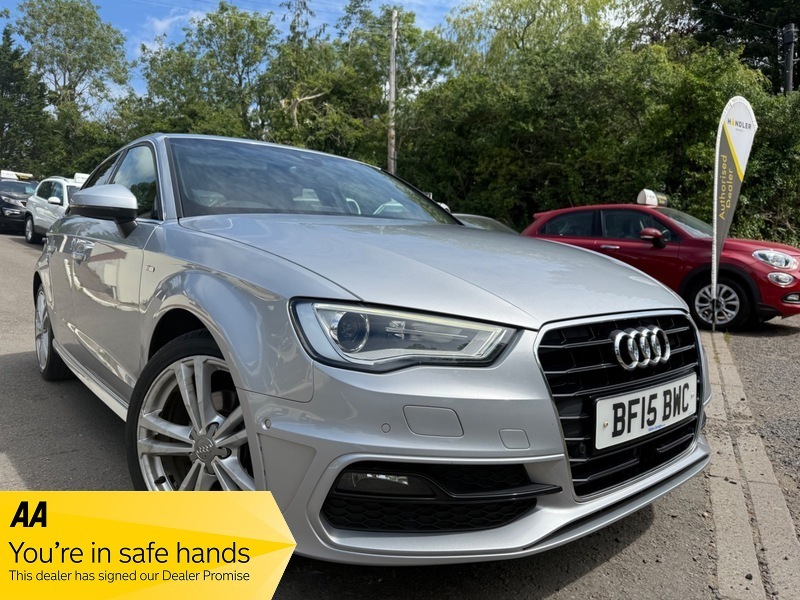 Audi A3 Tdi S Line BF15BWC Silver
