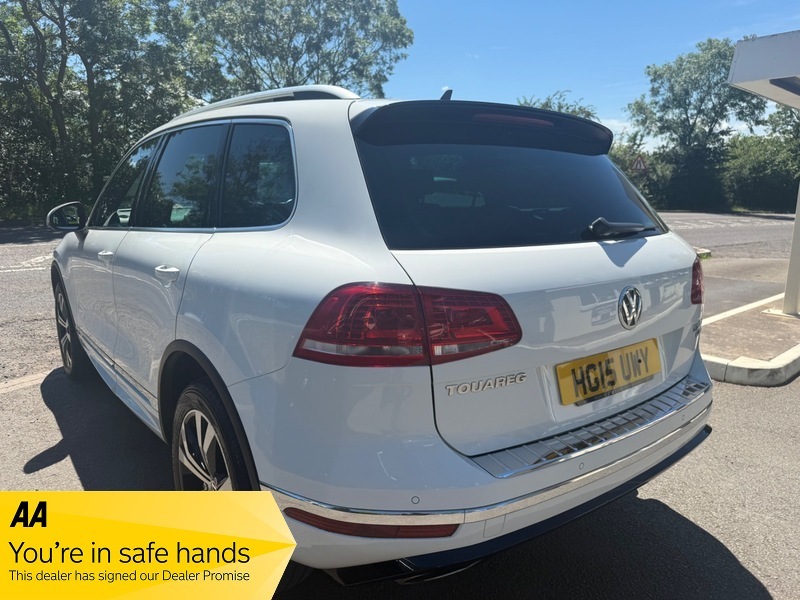 Volkswagen Touareg V6 R-line Tdi Bluemotion Technology Blue #8