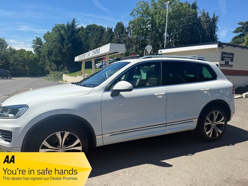 Volkswagen Touareg V6 R-line Tdi Bluemotion Technology Blue #9
