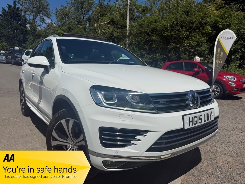 Volkswagen Touareg V6 R-line Tdi Bluemotion White