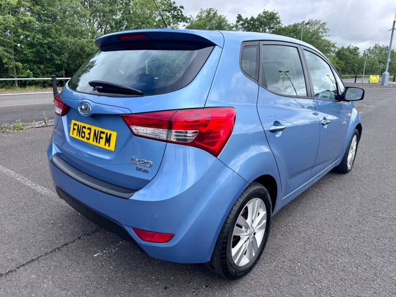 Hyundai Ix20 Mpv Blue #4