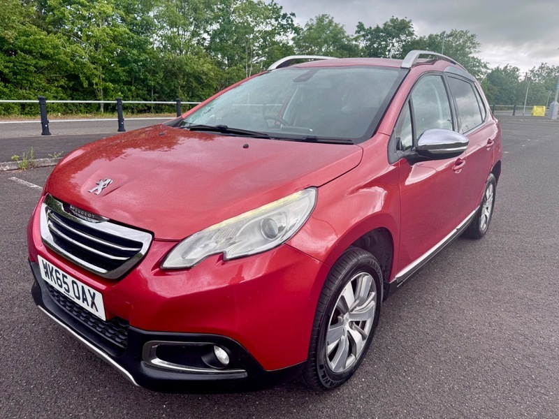 Peugeot e-2008 E-hdi Allure Red #3