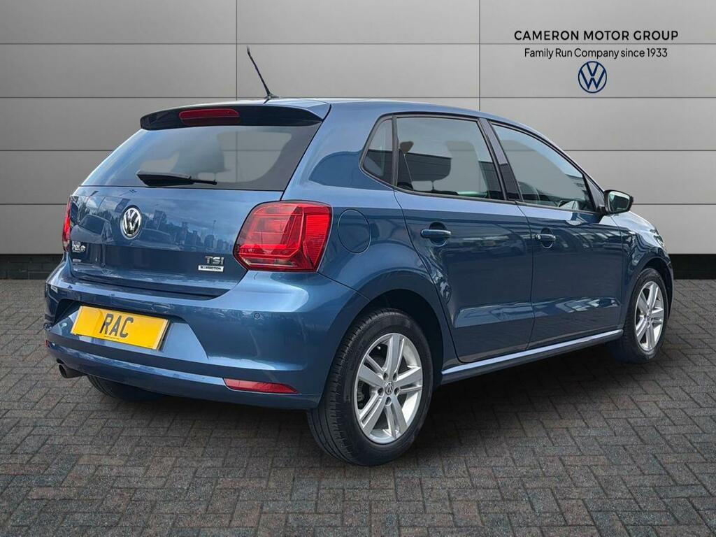 Volkswagen Polo 1.2 Tsi Match Edition Dsg CP17KFL Blue #3