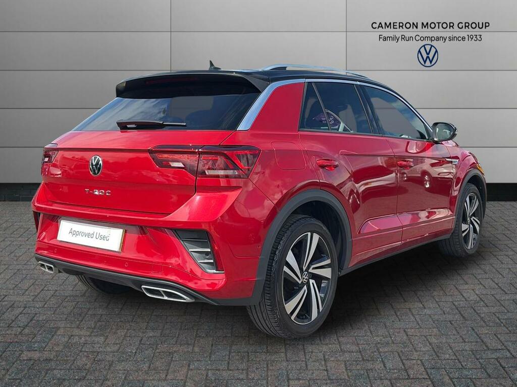 Volkswagen T-Roc 1.5 Tsi R-line ST72NCC Red #3