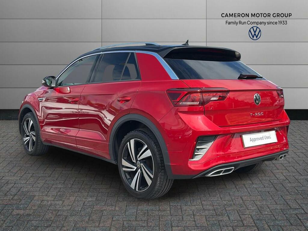 Volkswagen T-Roc 1.5 Tsi R-line ST72NCC Red #4