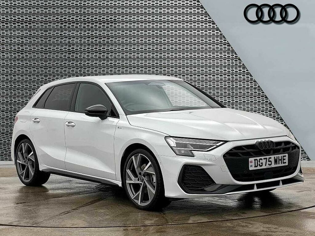 Audi A3 Black Edition Tfsi 150 Ps S Tronic DG75WHE White