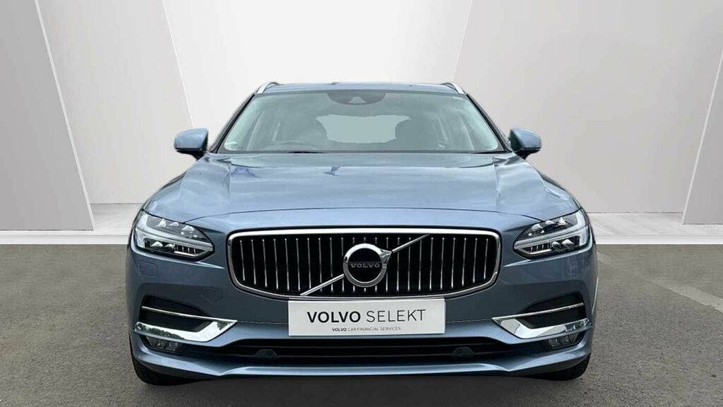 Volvo V90 D2 R-design Nav Plus White #8