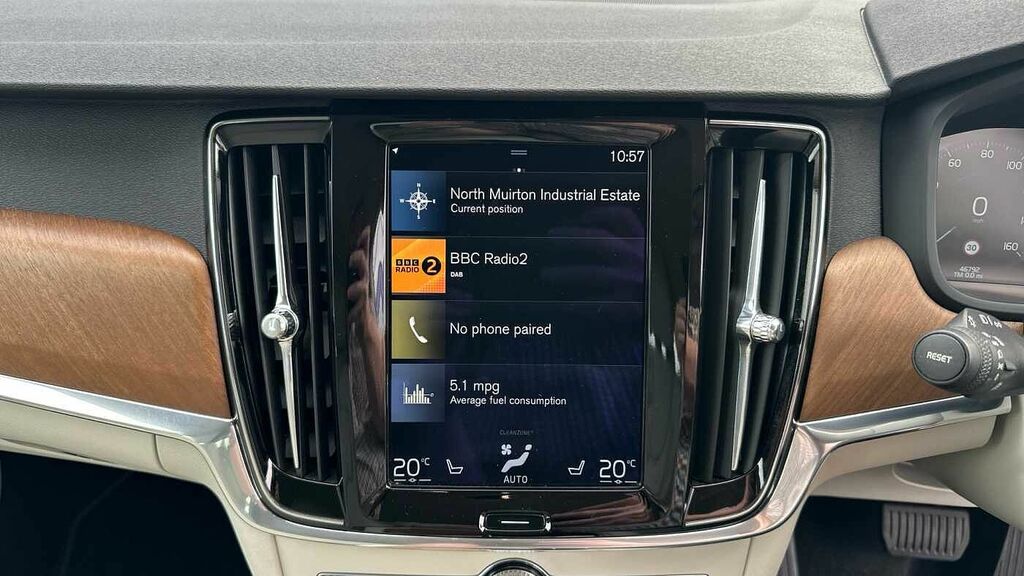Volvo V90 D2 R-design Nav Plus White #14