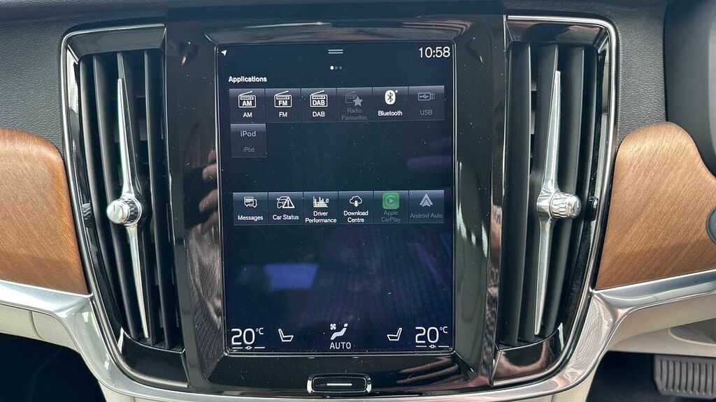 Volvo V90 D2 R-design Nav Plus White #30