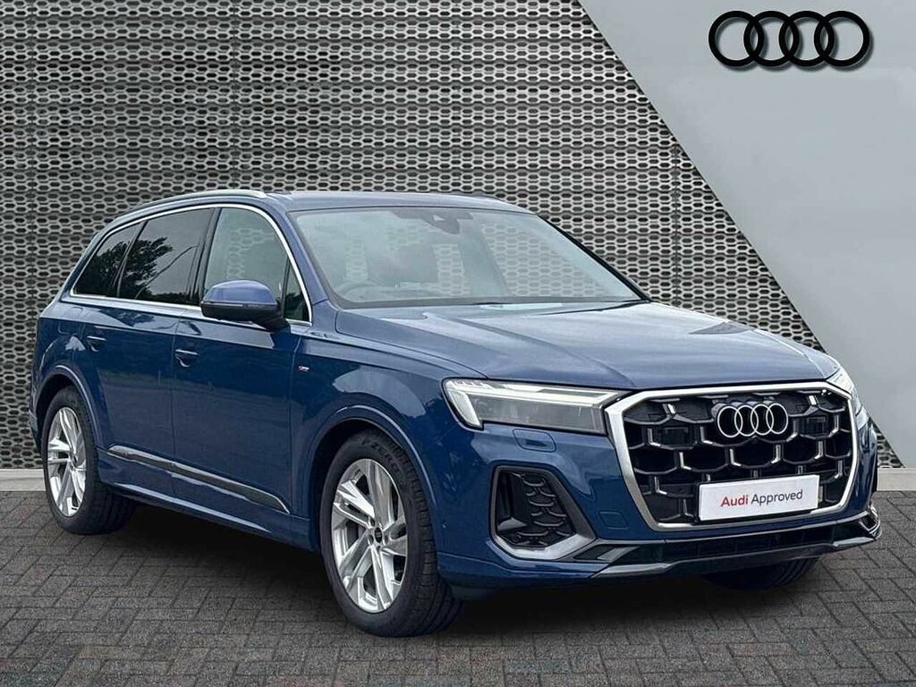 Audi Q7 Suv S Line Tdi Quattro 286 Ps Tiptronic ST75PJJ Blue