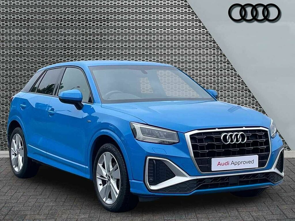 Audi Q2 S Line 35 Tfsi 150 Ps S Tronic GM21KKX Blue