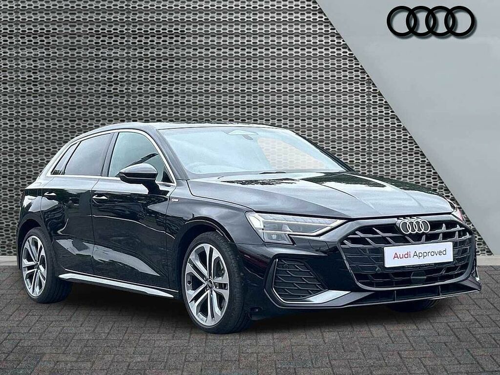 Audi A3 S Line Tfsi 116 Ps S Tronic ST75RGY Black