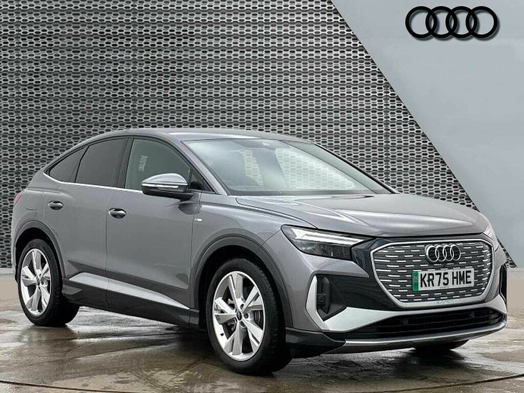 Audi Q4 E Tron Q4 Sportback S Line 40 E-tron 150,00 Kw Grey