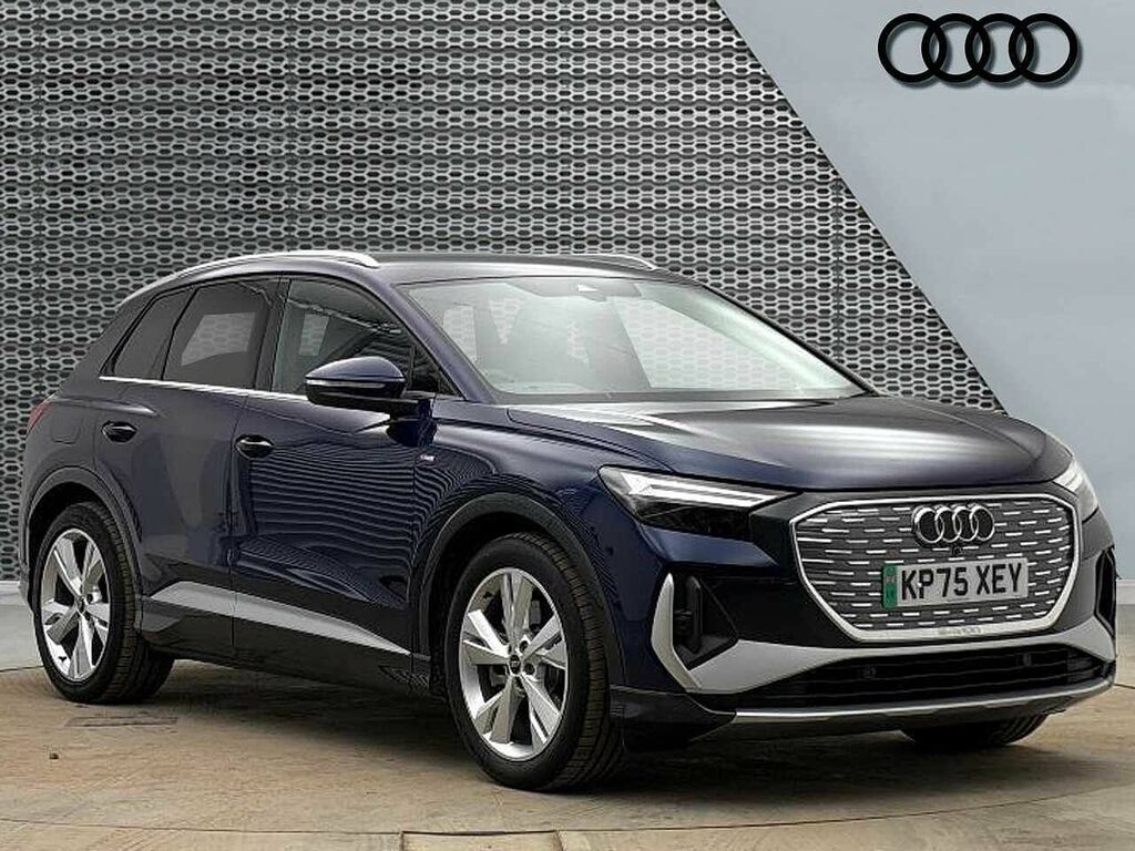 Audi Q4 E Tron Q4 S Line 45 E-tron 210,00 Kw Blue