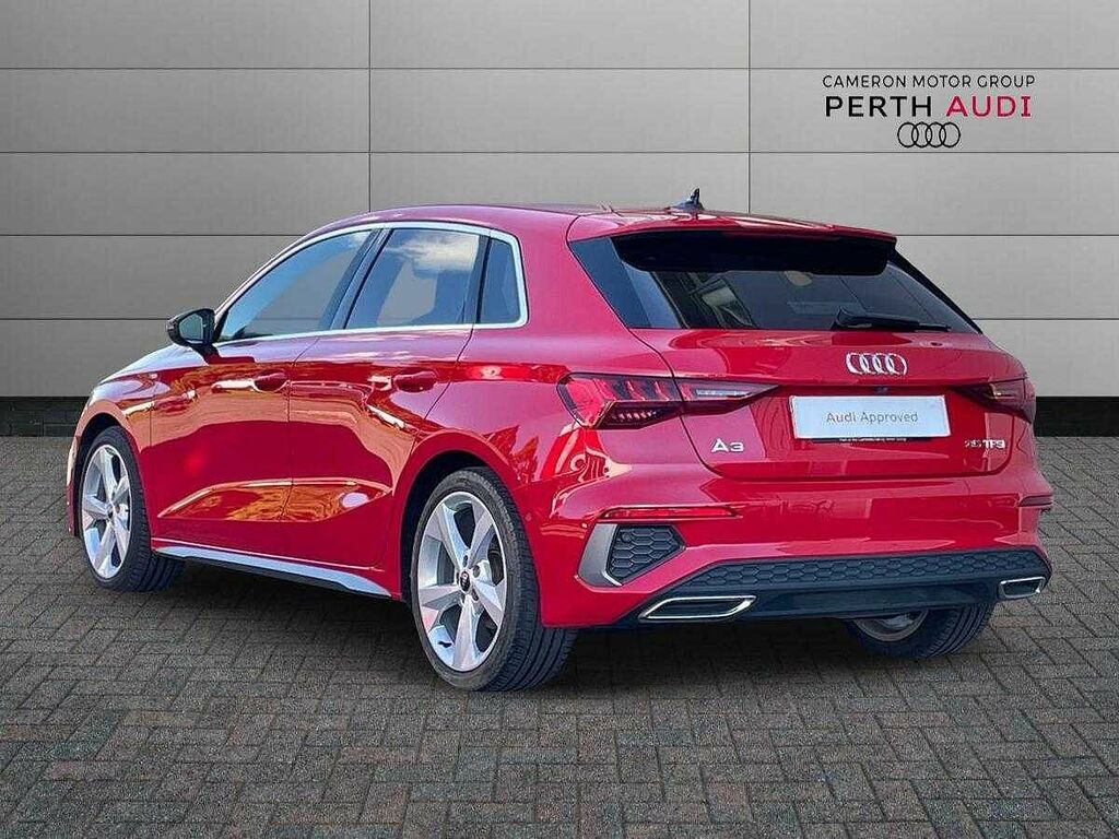 Audi A3 S Line 35 Tfsi 150 Ps S Tronic KP23RDZ Red #3